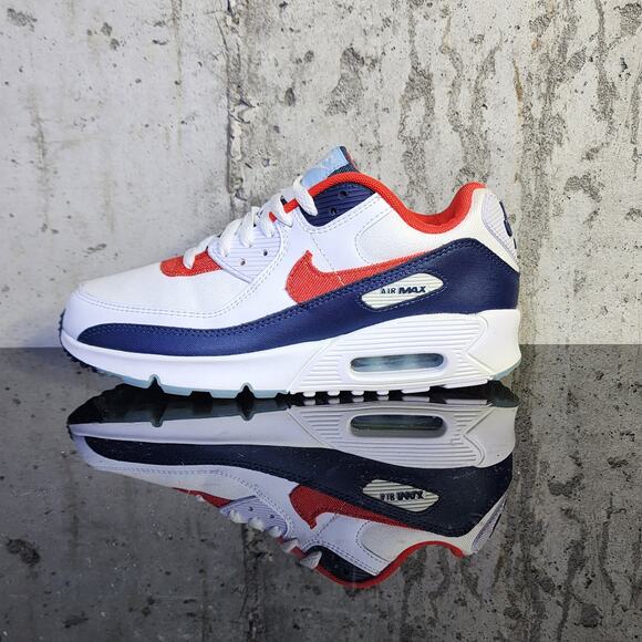 COND 9.5/10, NIKE AIR MAX 90 'USA DENIM' - Picture 1 of 6